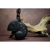 Leather Key Holder ( Large ) / Reon Icon Design ( 88 Colors )
