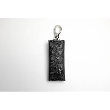 Leather Nano Wallet ( Key Holder Type ) / Reon Icon Design ( 88 Colors )
