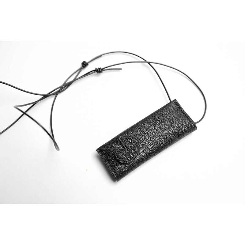 Leather Nano Wallet ( Necklace Type ) / Reon Ic