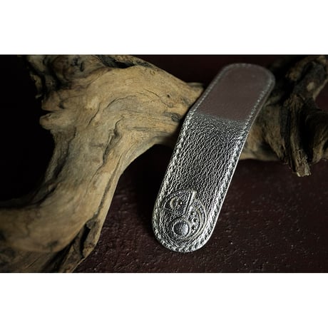 Leather Money Clip / Reon Icon Design ( 88 Colors )