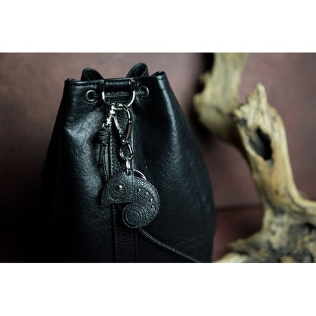 Leather Key Holder ( Tiny ) / Reon Icon Design ( 88 Colors )