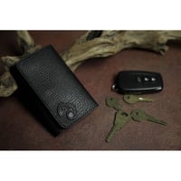 Leather 4+1 Key Case / Reon Icon Design ( 88 Colors )