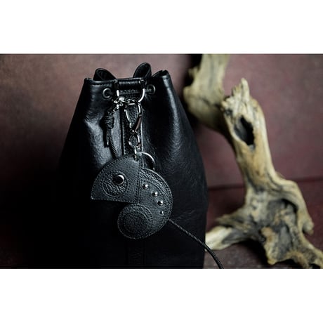 Leather Key Holder ( Medium ) / Reon Icon Design ( 88 Colors )