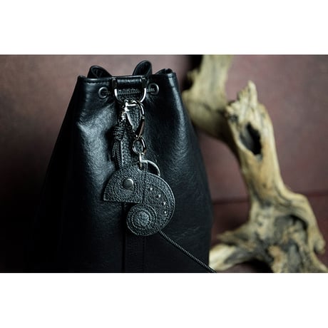 Leather Key Holder ( Small ) / Reon Icon Design ( 88 Colors )