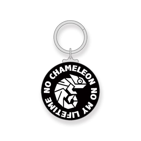 44mm Button Badges Key Holder / Reon Mark design 003