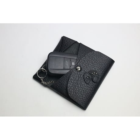 Leather Minimal Multi Purse / Reon Icon Design ( 88 Colors )