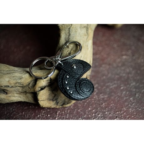 Leather Key Holder ( Tiny ) / Reon Icon Design ( 88 Colors )