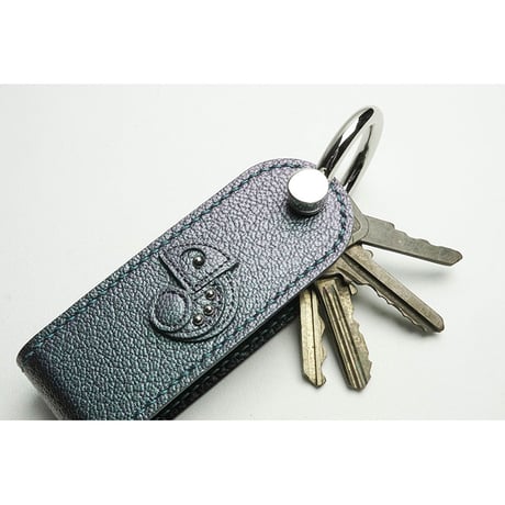 Leather Smart Key Case / Reon Icon Design ( 88 Colors )