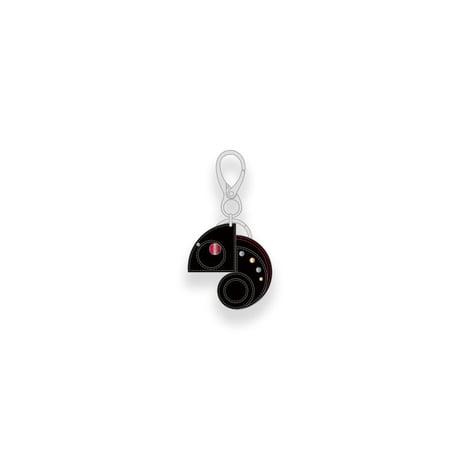 Leather Key Holder ( Small ) / Reon Icon Design ( NIGHTMARE・柩 Model )