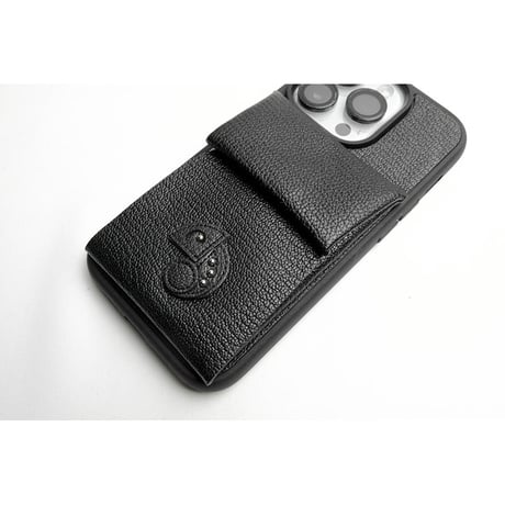 Leather Wallet function iPhone Case / Reon Icon Design ( 88 Colors )