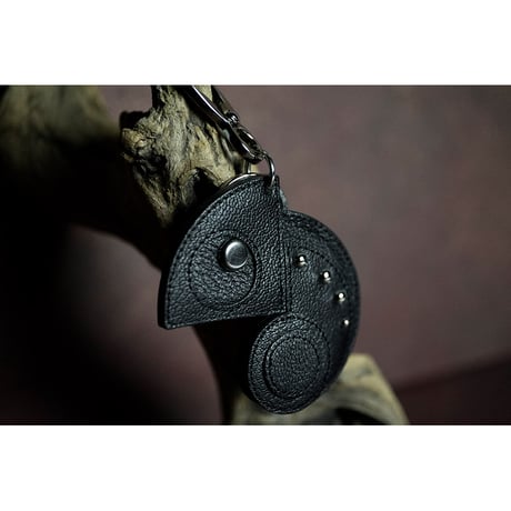 Leather Key Holder ( Medium ) / Reon Icon Design ( 88 Colors )