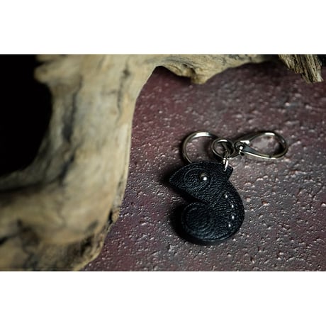 Leather Key Holder ( Tiny ) / Reon Icon Design ( 88 Colors )