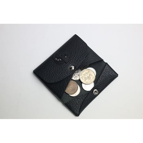 Leather Minimal Multi Purse / Reon Icon Design ( 88 Colors )