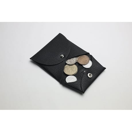 Leather Coin Case / Reon Icon Design ( 88 Colors )