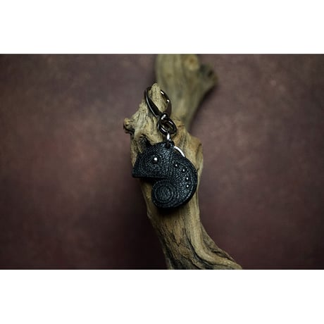 Leather Key Holder ( Tiny ) / Reon Icon Design ( 88 Colors )