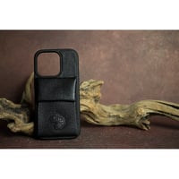 Leather Wallet function iPhone Case / Reon Icon Design ( 88 Colors )