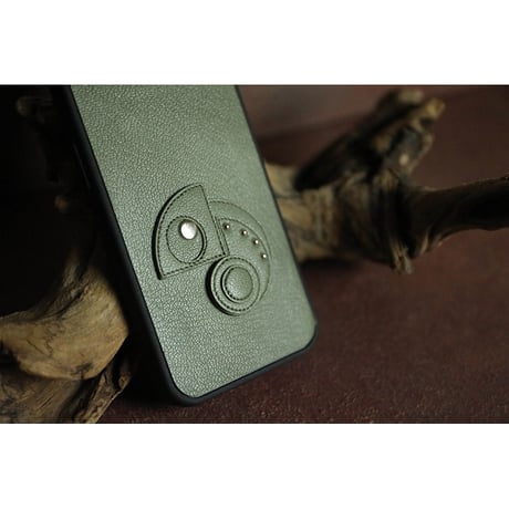 Leather Work iPhone Case / Reon Icon Design ( 88 Colors )