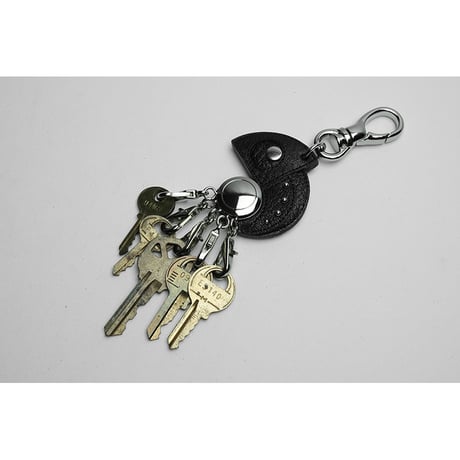 Leather Rotary 5 Pieces Key Holder / Reon Icon Design ( 88 Colors )
