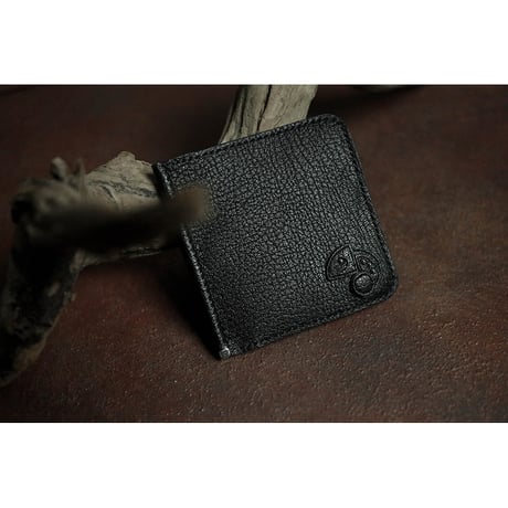 Leather Bill Clip Wallet / Reon Icon Design ( 88 Colors )