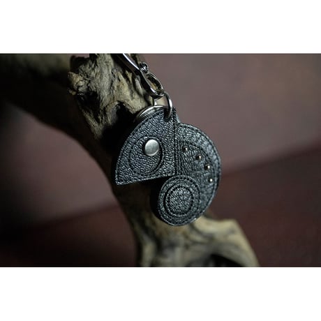 Leather Key Holder ( Small ) / Reon Icon Design ( 88 Colors )