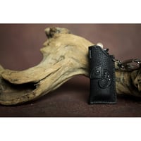 Leather Ligeter Cover / Reon Icon Design ( 88 Colors )