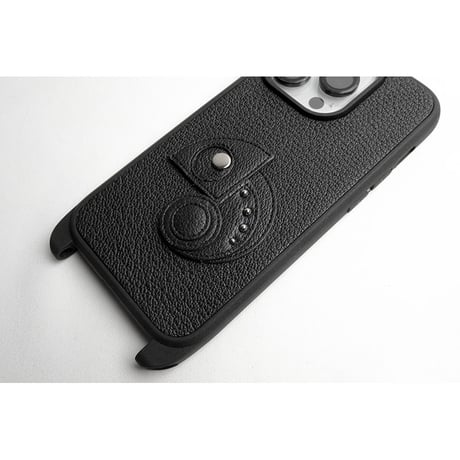 Leather Work Shoulder Hook iPhone Case / Reon Icon Design ( 88 Colors )