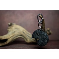 Leather Key Holder ( Small ) / Reon Icon Design ( 88 Colors )