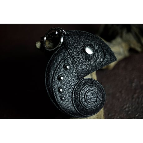 Leather Key Holder ( Large ) / Reon Icon Design ( 88 Colors )