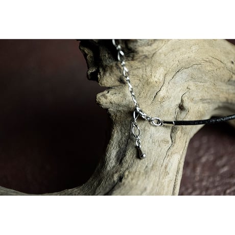 Leather Choker / Reon Icon Design ( 88 Colors )