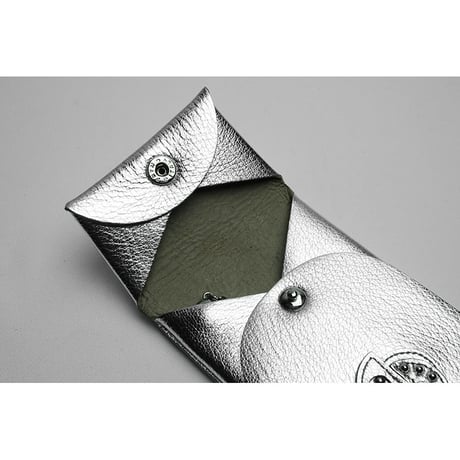 Leather Minimal Multi Wallet / Reon Icon Design ( 88 Colors )