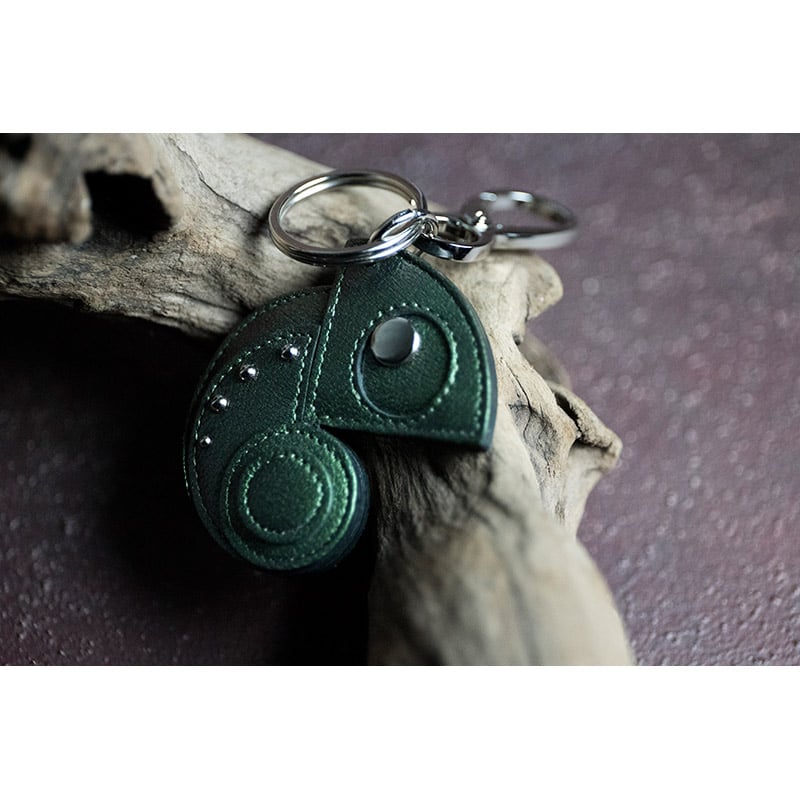 Leather Key Holder ( Small ) / Reon Icon Design