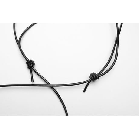 Leather Hang Neck Minimal Wallet / Reon Icon Design ( 88 Colors )