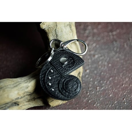 Leather Key Holder ( Small ) / Reon Icon Design ( 88 Colors )