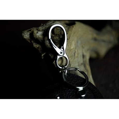 Leather Key Holder ( Medium ) / Reon Icon Design ( 88 Colors )