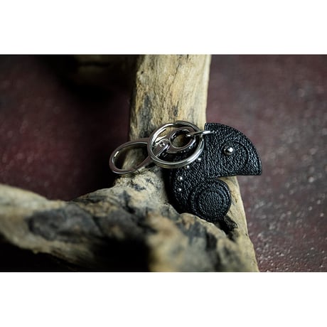 Leather Key Holder ( Tiny ) / Reon Icon Design ( 88 Colors )