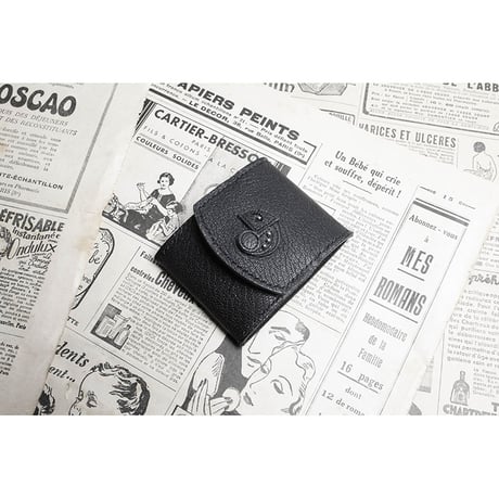 Leather Box Coin Case / Reon Icon Design ( 88 Colors )