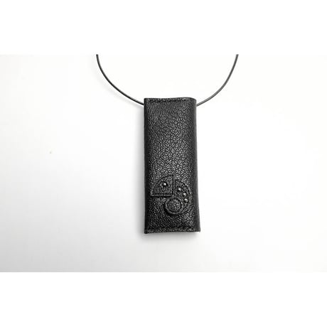 Leather Nano Wallet ( Necklace Type ) / Reon Icon Design ( 88 Colors )