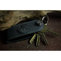Leather Smart Key Case / Reon Icon Design ( 88 Colors )