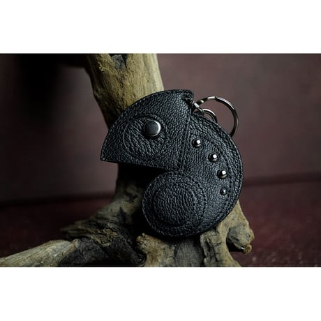 Leather Key Holder ( Medium ) / Reon Icon Design ( 88 Colors )