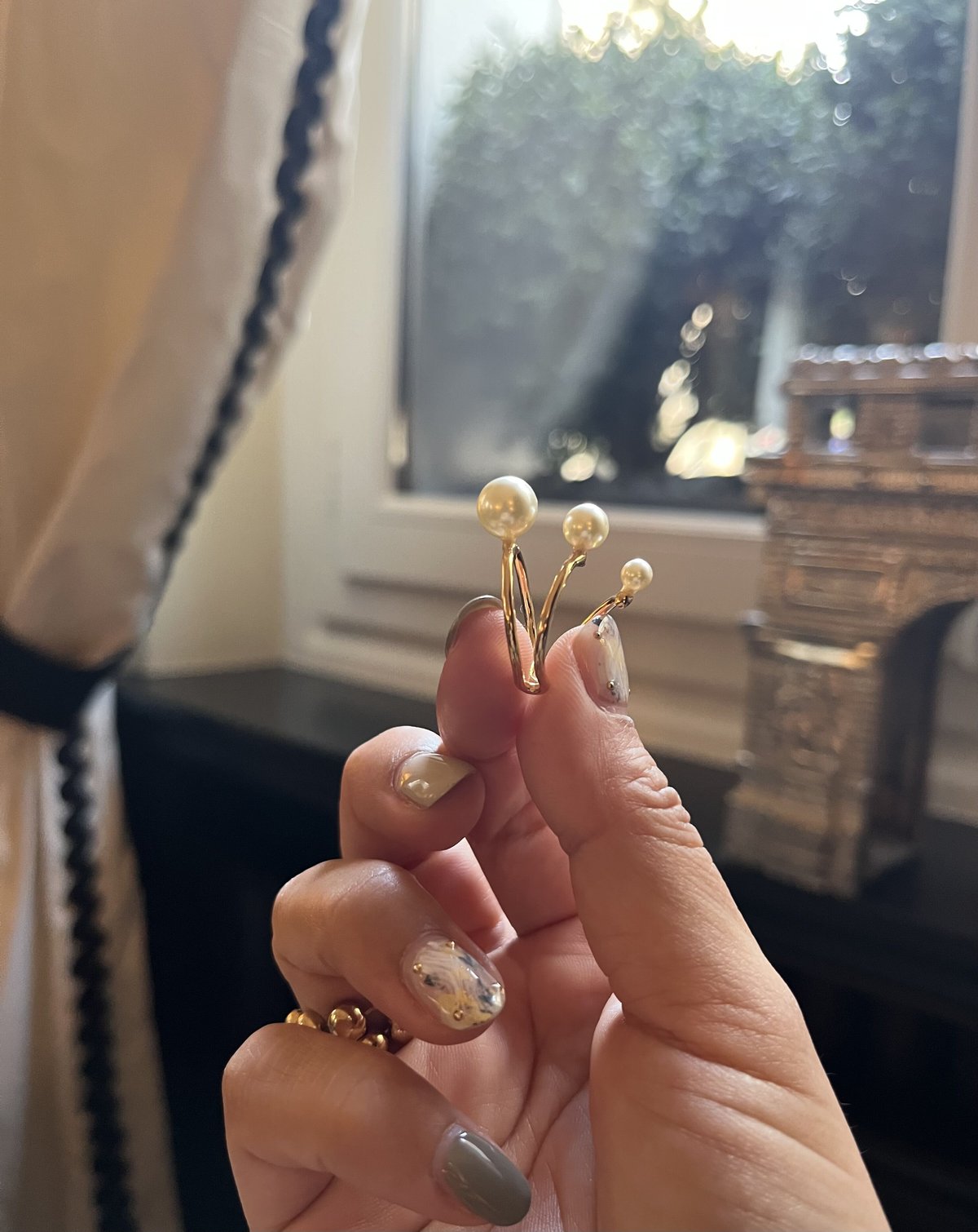 逆輸入 Caline Paris パールイヤーカフ リング - www.holdenbrand.com