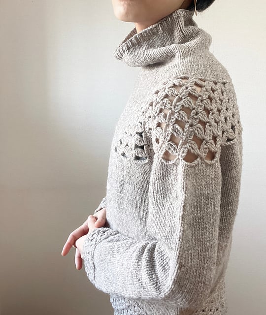 PDF pattern】En./Link sweater by Tomomi Yoshimo