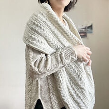 【PDFパターン】日本語版／Inaho Scarf（稲穂）by Tomomi Yoshimoto