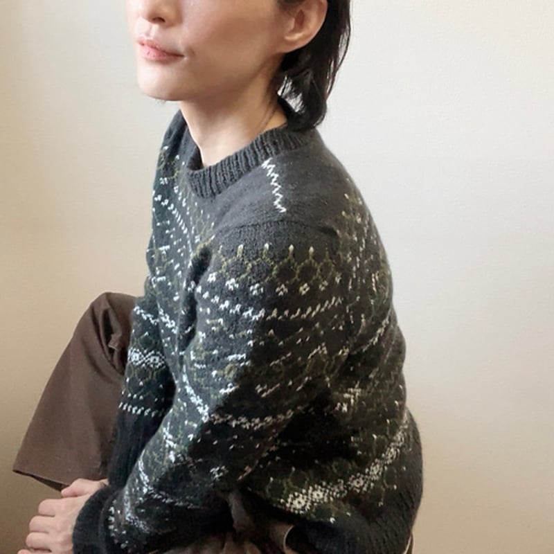 PDFパターン】日本語版／C6 Sweater by Tomomi Yoshimoto |