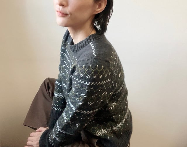 【PDF pattern】En./C6 Sweater by Tomomi Yoshimoto...