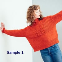 【PDF pattern】En.／Tulip Guernsey by Midori Hirose