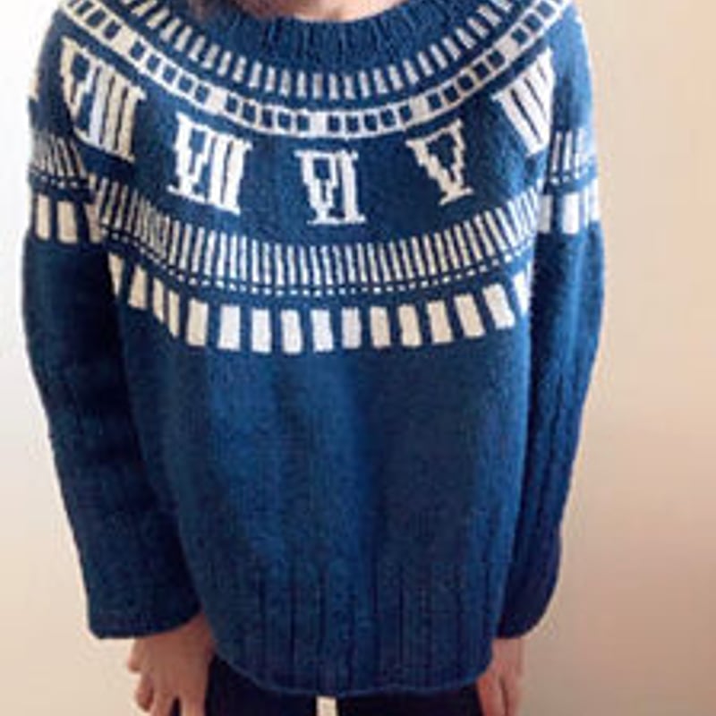 たっきー様　❶❷各20本　⑥10本 PDFパターン】日本語版／Time sweater by Tomomi Yoshimoto