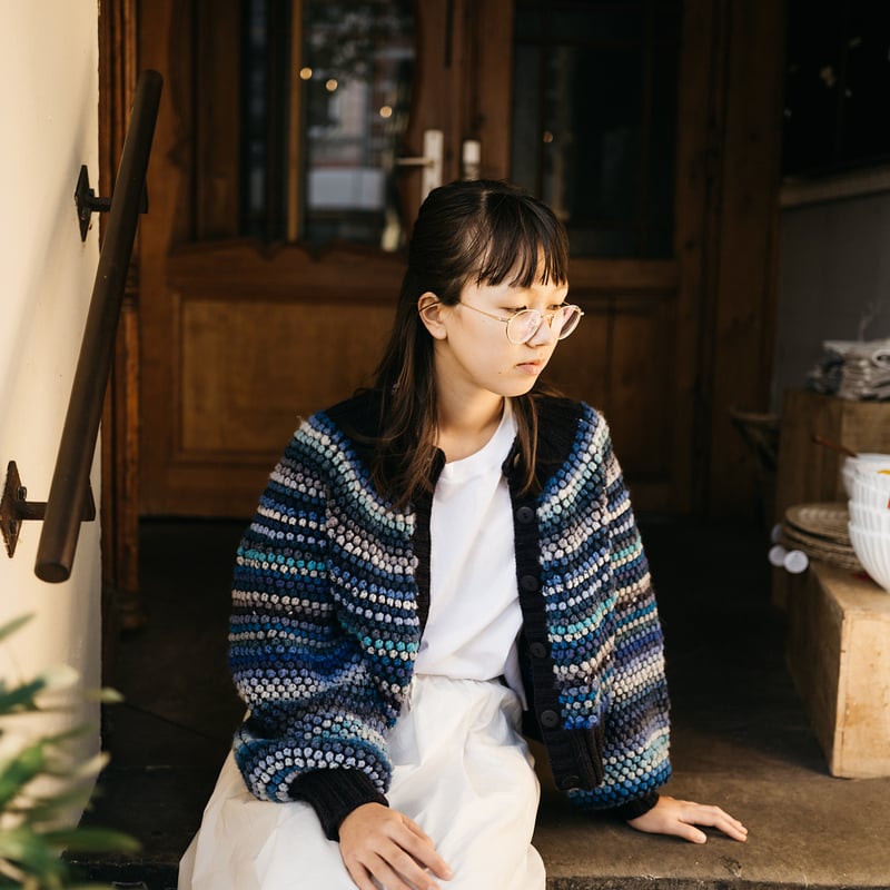 PDFパターン】Popcorn Cardi by Midori Hirose | KASIT