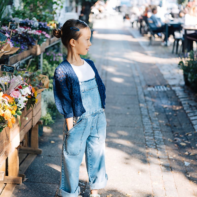 PDFパターン】Polka Dot Summer Cardi by Midori Hiros