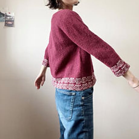 【PDFパターン】日本語版／Broccoli sweater by Tomomi Yoshimoto