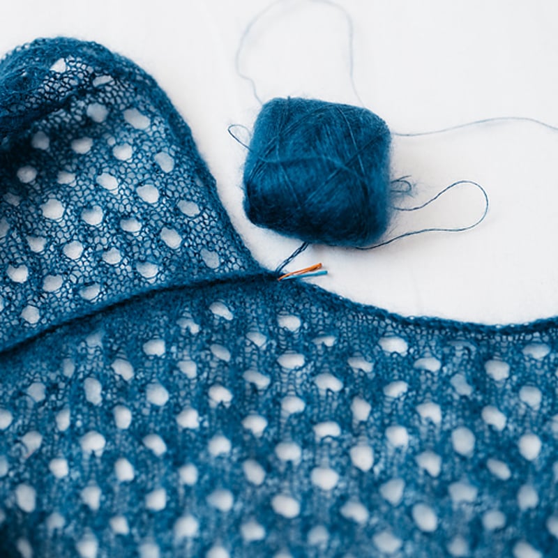 PDFパターン】Polka Dot Summer Cardi by Midori Hiros